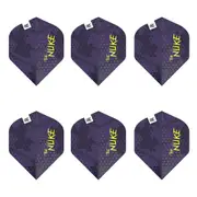 6PK Target Luke Littler Pro Ultra Size No.2 Precision Dart Flights Purple