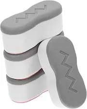 4Pcs Toilet Seat Bumpers Grey Replacement Adhesive Pads for Bidets Silent Operation Stabilizers Non Slip Stability Heightened Comfort for Home Public Restrooms