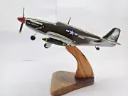 North American A-36 Apache Dive Bomber A36 Aircraft Wood Model Free Shipping New