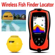 Lucky 147 Feet 45M Wireless Sonar Rechargeable Fish Finder & Attractive Lamp