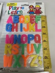 Play And Learn New Old Stock Alphabet Learning