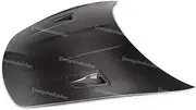 RS Style Dry Carbon Fiber Hood Car Engine Bonnet Cover Compatible For 718 Boxster Cayman 2016 2017 2018 2019 2020 2021