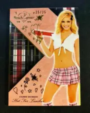2018 Benchwarmer CASEY DURKIN Hot For Teacher #93 Gold Variant/25 DUKES HAZZARD