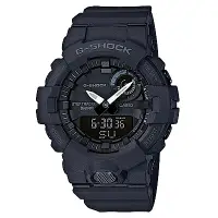 在飛比找Yahoo奇摩購物中心優惠-G-SHOCK 完美城市運動休閒概念藍芽錶-黑(GBA-80