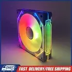 120mm PC Computer Case Cooling Fan Silent 4PIN PWM 5V 3PIN ARGB for Desktop