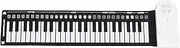 49 Key Roll Up Keyboard Piano, Rechargeable Electronic Hand Roll Piano Electric Foldable Piano Keyboard Electronic Keyboard for Kids Travel Piano