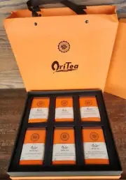 OriTea Oriental Chinese Loose Leaf Tea Sampler Gift Set Natural Assortment 8.8oz