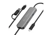 J5create JCH422 Wormhole Switch CrossLink USB-C HUB - Windows to Ipad/Iphone 15 and above