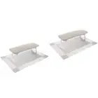 2pcs Nail Arm Rest Manicure Hand Rest Cushion Manicure Table Nail Art Arm Rest