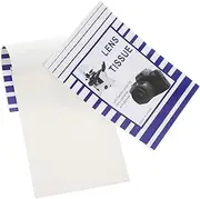 100pcs Lens Cleaning Wipes Dry Microscope Camera Lens Tissue for Eyeglasses Lcd Screens Monitors Non-scratch for Daily Electronics Cleaning