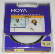 HOYA 52mm 52.0s UV (0) Filter Made in Japan NOS