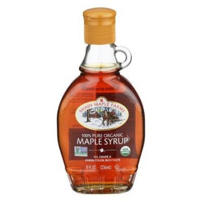 Syrup Ambr Rich Taste Org 8 Oz(Case Of 6) By Shady Maple Farm