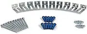 Whiteboard Installation Hardware Kit, Heavy Duty, Hangs up to an 8 Foot Dry Erase or Chalkboard, for 1/2" Thick Boards and Above