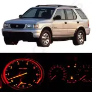 Red Instrument Gauge Cluster Light Bulbs LED Kit Fits 1998-2002 Honda Passport (for: Honda)