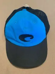 NWT-Costa Stretch Truckers Hat Blue/black ONESIZE