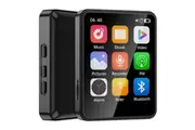 2.4-inch full-screen touchscreen MP3 player, mini Mp4 player with Bluetooth, HD, FM radio