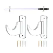 Sword Wall Mount Holder Acrylic Light Saber Display Rack Sword Stand Display