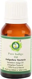 R V Essential Pure Indigo Oil 30ml (1.01oz)- Indigofera Tinctoria (100% Pure and Natural)
