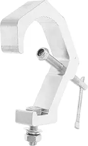 ibasenice Stage Light Clamp Hook Aluminum Alloy Truss Clamp for Bar Lights Spotlight Moving Head Light Pole Mount Stage Lighting Holder Stand