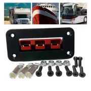 Sturdy Flush Mount Bracket Panel Cover for Caravan Electrical Connectors