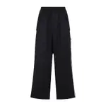 [Y 3] Y 3-Black Refined Wool-Blend Pants-Uomo M STAND