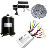 48V 1000W Brush Electirc Motor Controller Key Throttle for Scooter ATV Go kart