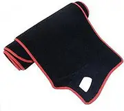 Car Dashboard Cover Car Dashboard Cover Dash Board Mat Pad Carpet, for Explorer, U625 MK6 2020 2021 2022 Sunshade Cushion Car Dashboard Mat(Black Polyester Red Edge)