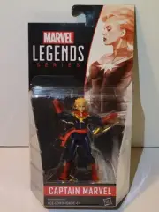 Captain Marvel 3.75" 1:18 Scale Marvel Legends Series SEALED NEW 2015