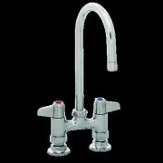 T&S Brass 5F-4DLS05 4" Deck Mount Workboard Mixing Faucet