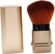 PLAFOPE Retractable Blush Brush Portable Makeup Brush Nail Dust Remover Travel Makeup Accessory