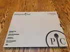 Pampered Chef Rectangle Stoneware Baking Stone Sheet Flat Cookie Pizza 12x15 NIB