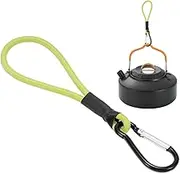 Cileznw Elastic Cord with Carabiner - Bungee Cord Straps with Carabiner Hooks - Camping Outdoor Tent Fastening Accessories for Tarps Hand Cart Trekking Hiking