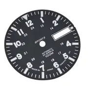 Black Copper Green Luminous Watch Dial for NH36A Automatic Mechanical Movement E