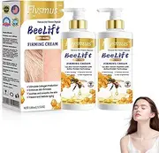 Flysmus BeeLift Anti-Aging Firming Cream - 100ml, Bee Venom Peptide Firming Cream, 24-Hour Moisturizing Body Cream for All Skin Types,Restore Skin Elasticity,2pcs