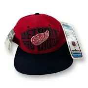 Starter x Center Ice NHL Vintage DS Cotton Snapback Hat Detroit Red Wings NWT