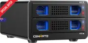 Aluminum Dual Bay HDD Enclosure – USB 3.0, Cooling Fan, Hot Swap, Tool-Free