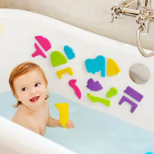 美國 munchkin 滿趣健 動物拼圖洗澡玩具學習組