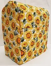 Harvest Sunflowers Cover Compatible with Sunbeam Heritage Series 4.6qt Mixmaster