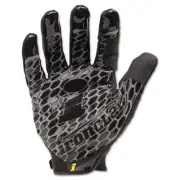 Box Handler Gloves, EN388: 3131, 9" Long, Large, Black, Pair BHG-04-L