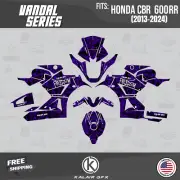 Graphics Kit for HONDA CBR600RR CBR 600RR (2013-2025) Vandal - PURPLE