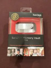 SanDisk Memory Vault 16GB SDARC1-016G-A11 -Preserve photos and videos New in Box