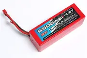 14.8V 6500mAh 90C 4S Li-Po Battery with Deans Plug