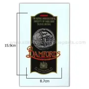 Bamford Stationary Engine Silver Medal Water Slide Transfer / Decal