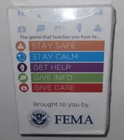 FEMA Ready 2 Help Card Game Kids Emergency Preparation Game to Stay Safe Ages 8+