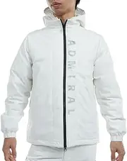 [Admiral] Golf ADMA486 Men's Lightweight Padded Hooded Jacket, white, L