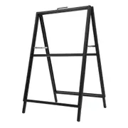 Advertising Poster Stand Double Sided Black A-frame Display Snap Sign Board