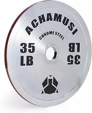 Achamusi Olympic Weight Plates，Steel 2-Inch Weight Plate For Strength Training，Weightlifting - Single Or Pair