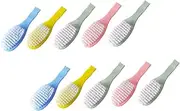 ERINGOGO Infant Brush Set 10pcs Newborn Baby Hair Comb Soft Scalp Care Brush for Household Use