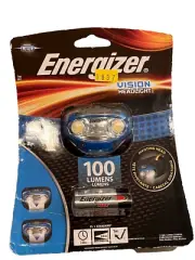 Energizer Vision 100 Lumen Head Lamp Light Flashlight 1 Pack Batteries Included