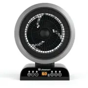 Lifesmart Electric 2 in 1 Digital Fan Heater Black (HTFN1002)